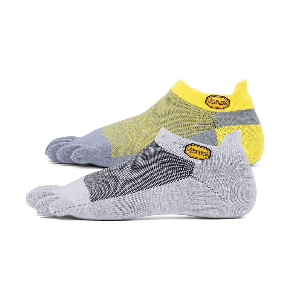 Vibram Five Toe Socks Athletic Pro No Show Twin Pack 4/4