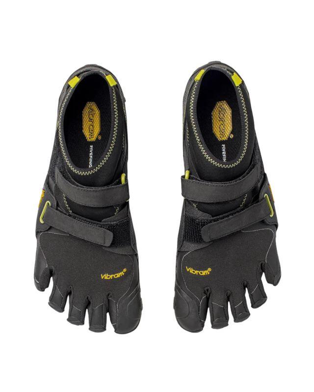 Vibram Scramkey Five Fingers Barefoot Feel Shoes Trainers - Black - 44 2/4