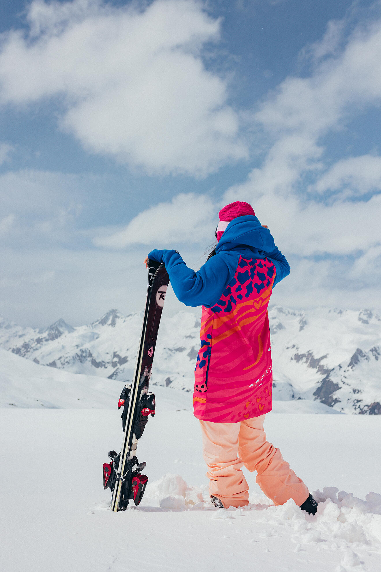 Bluza outdoorowa z kapturem damska DEEP TRIP Molly softshell 2/7