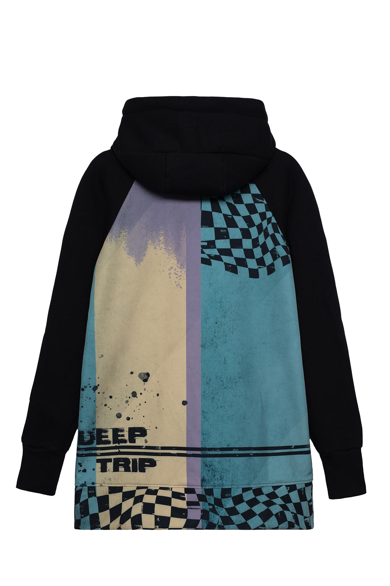 Bluza outdoorowa z kapturem damska DEEP TRIP Drift softshell 4/7