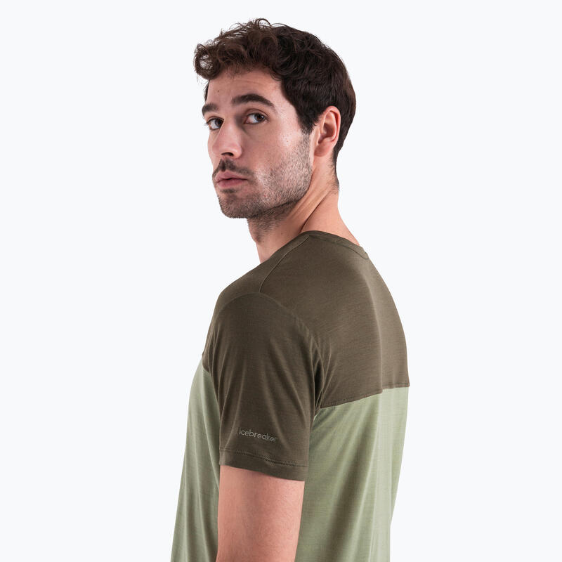 Tricou de drumeție pentru bărbați icebreaker Merino Cool-Lite Sphere III SS