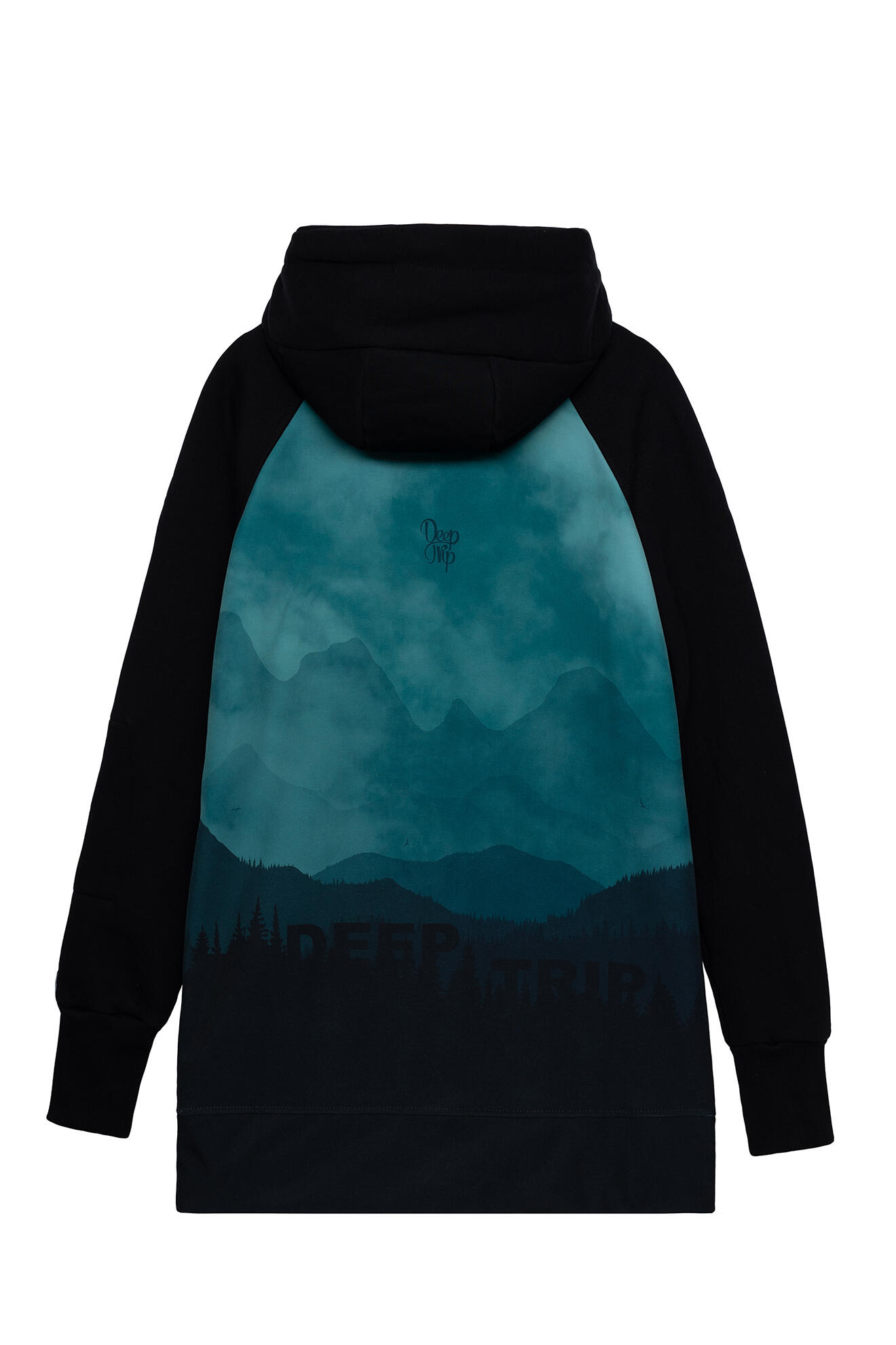 Bluza outdoorowa z kapturem damska DEEP TRIP Forest softshell 5/7