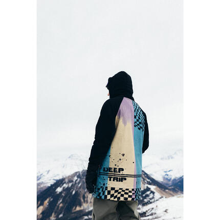 Bluza outdoorowa z kapturem męska DEEP TRIP Drift softshell