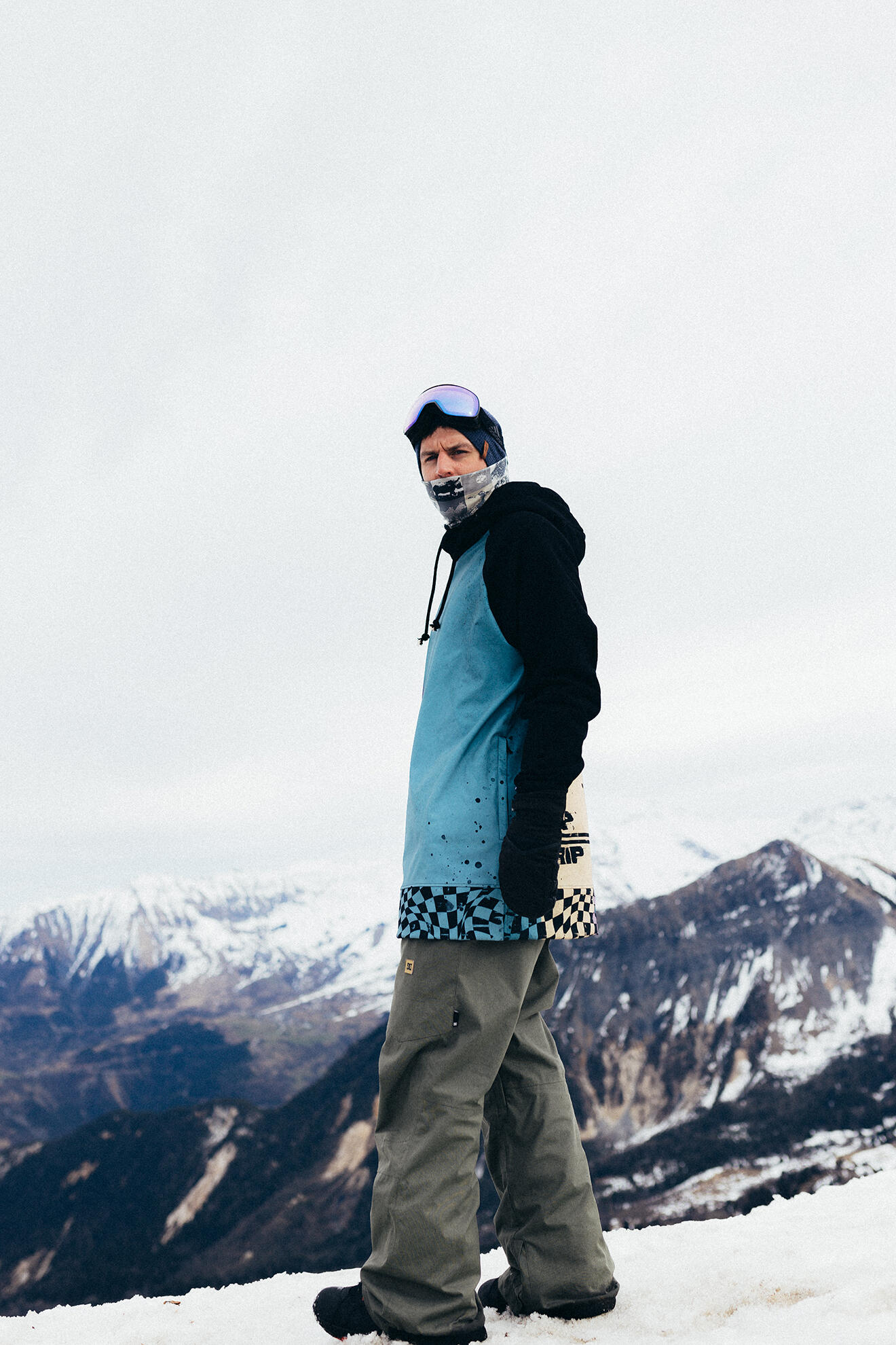 Bluza outdoorowa z kapturem męska DEEP TRIP Drift softshell 7/7