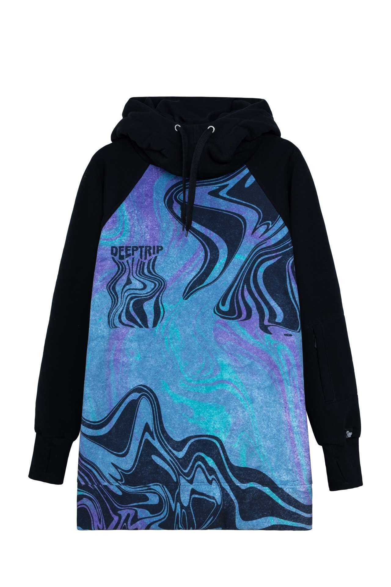 Bluza outdoorowa z kapturem męska DEEP TRIP Melt softshell 2/6