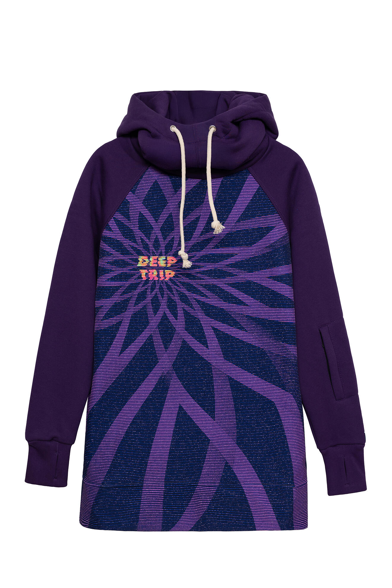 Bluza outdoorowa z kapturem męska DEEP TRIP Mood softshell 3/7