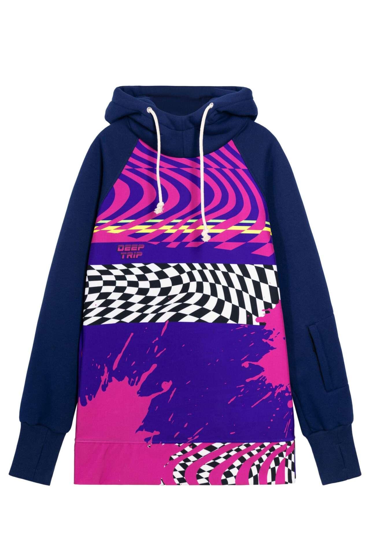 Bluza outdoorowa z kapturem męska DEEP TRIP Cross softshell 3/7