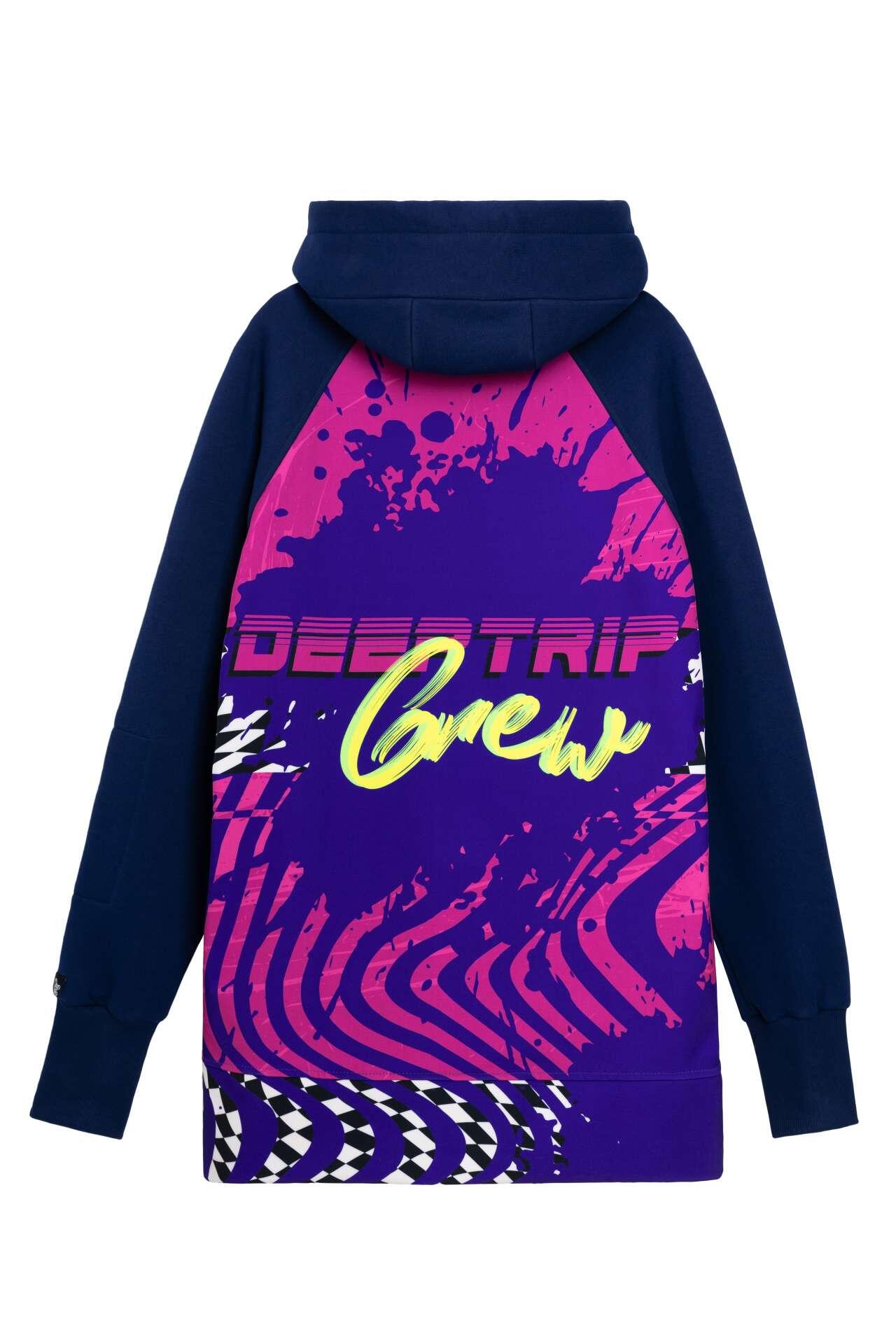 Bluza outdoorowa z kapturem męska DEEP TRIP Cross softshell 4/7