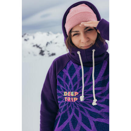 Bluza outdoorowa z kapturem damska DEEP TRIP Mood softshell