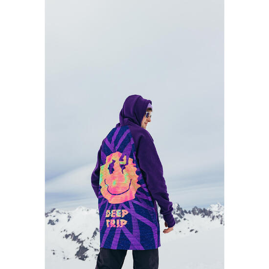 Bluza outdoorowa z kapturem męska DEEP TRIP Mood softshell