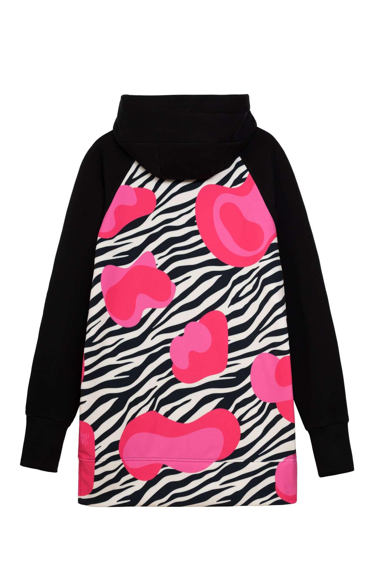 Bluza outdoorowa z kapturem damska DEEP TRIP Twix black softshell 5/7