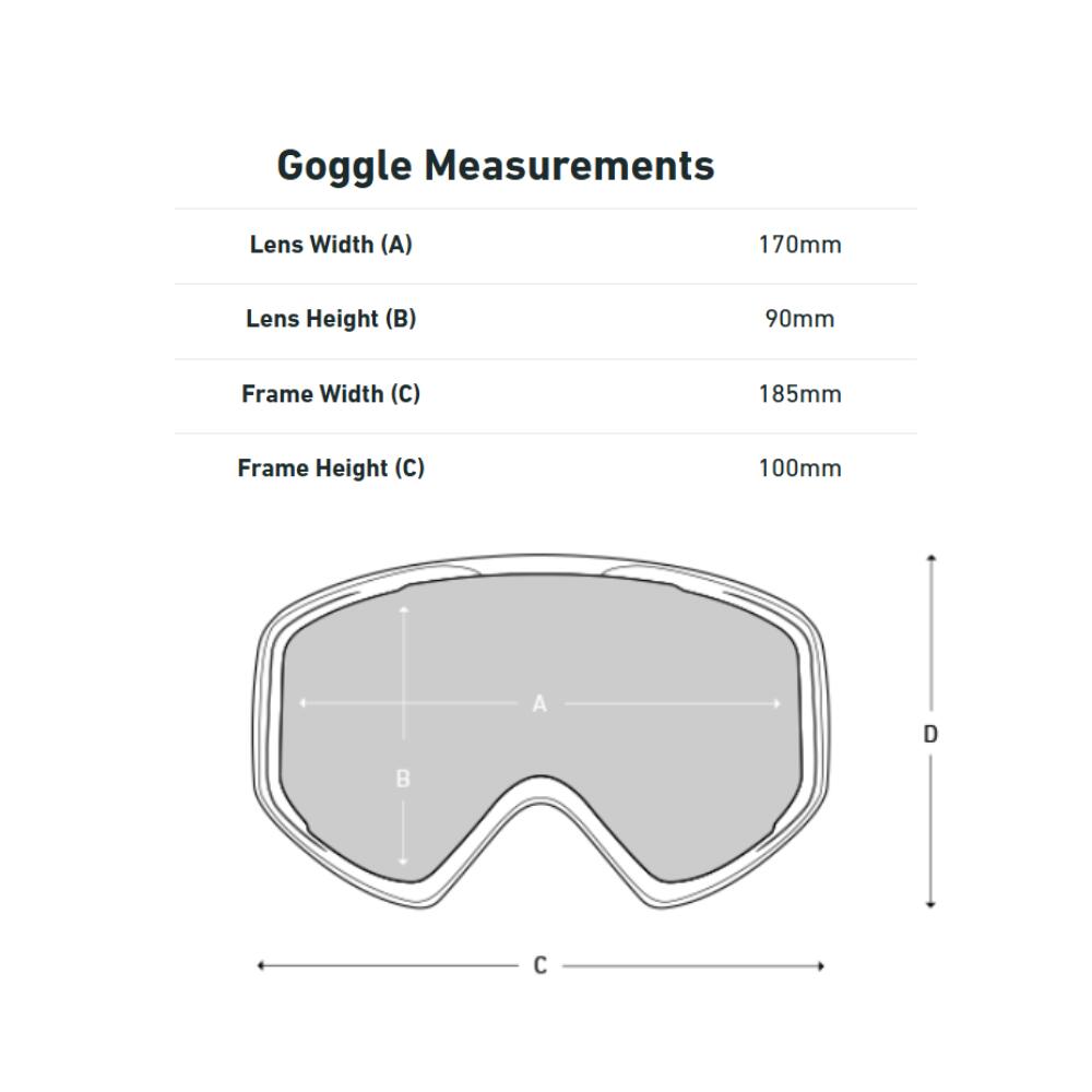 Maschera da sci CRUSHER ELITE Matte Black - Rose Photochromic 4/4