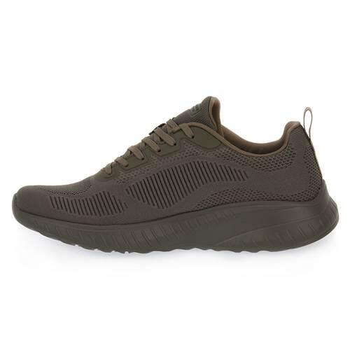 Chaussures universel hommes Skechers Olive Bobs Squad 3/5