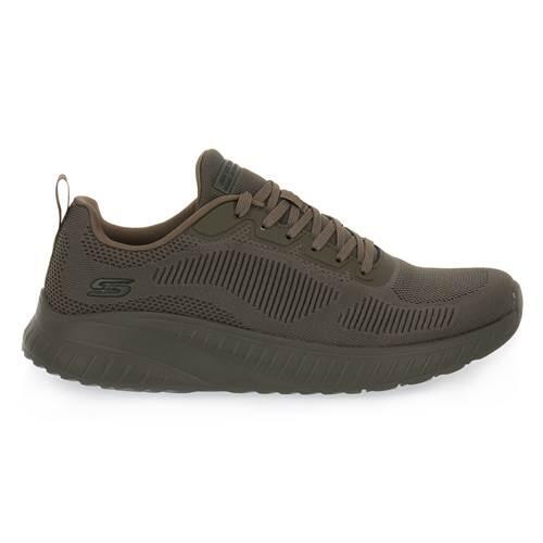Chaussures universel hommes Skechers Olive Bobs Squad 2/5