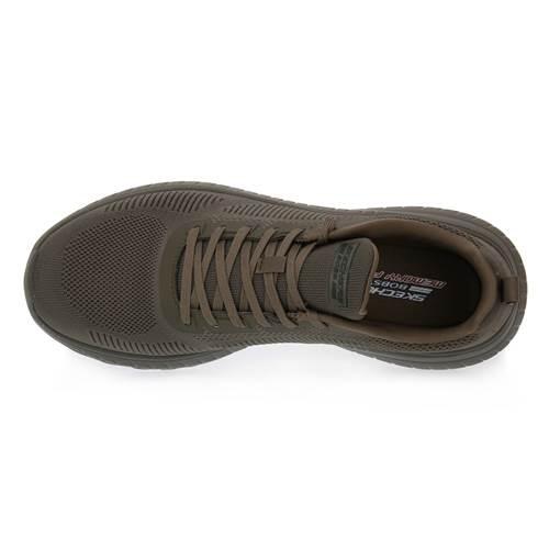 Chaussures universel hommes Skechers Olive Bobs Squad 4/5