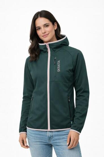 Softshelljacke mit Kapuze Bente Wandern/Outdoor/Trecking für Damen