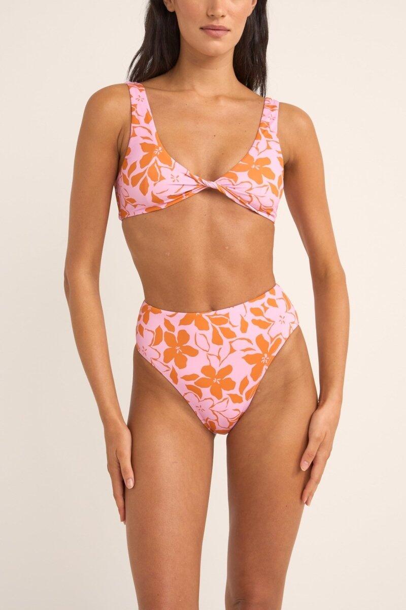 Bora Bora Twist Front - Top de traje de baño para mujer 2/4