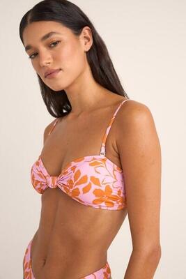 Bora bora knotted bandeau - dames badpak top