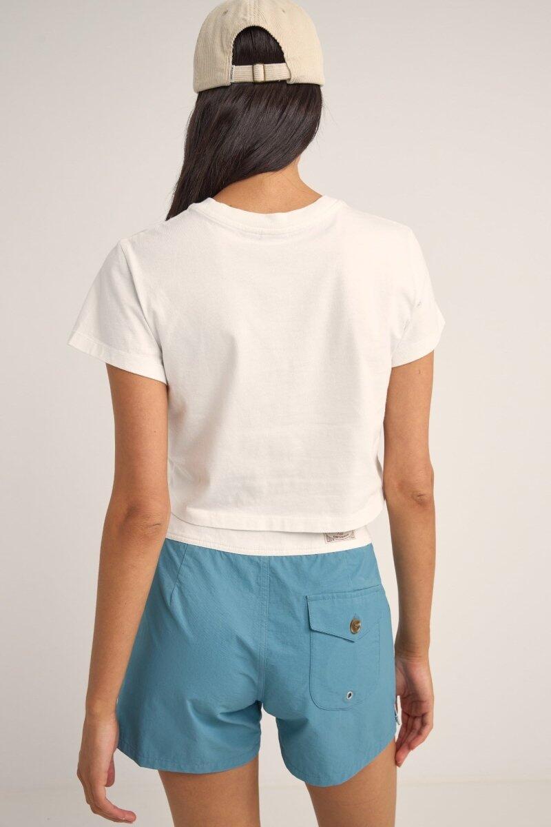 Camiseta corta con estampado floral Bora Bora para mujer 3/4