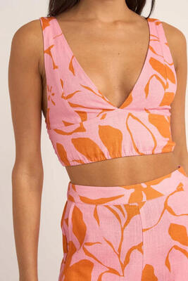 Bora bora floral - dames top