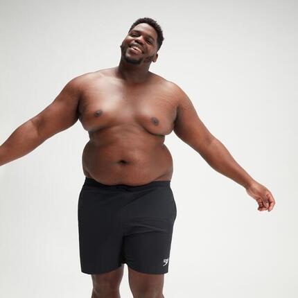Speedo Zwembroek Plus Size Essential 16" Zwart