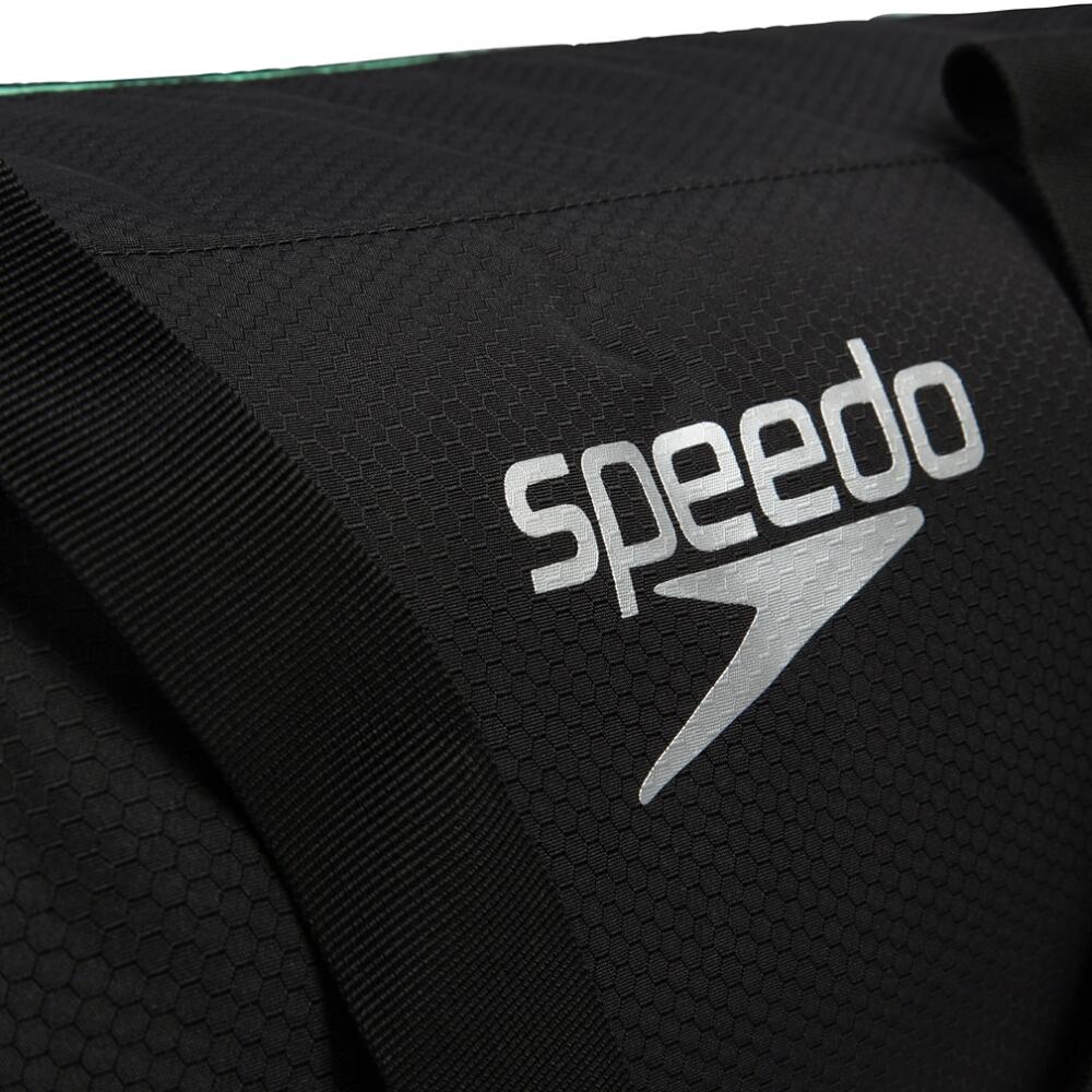Bolsa de lona Speedo - Negro/Verde brillante 5/5