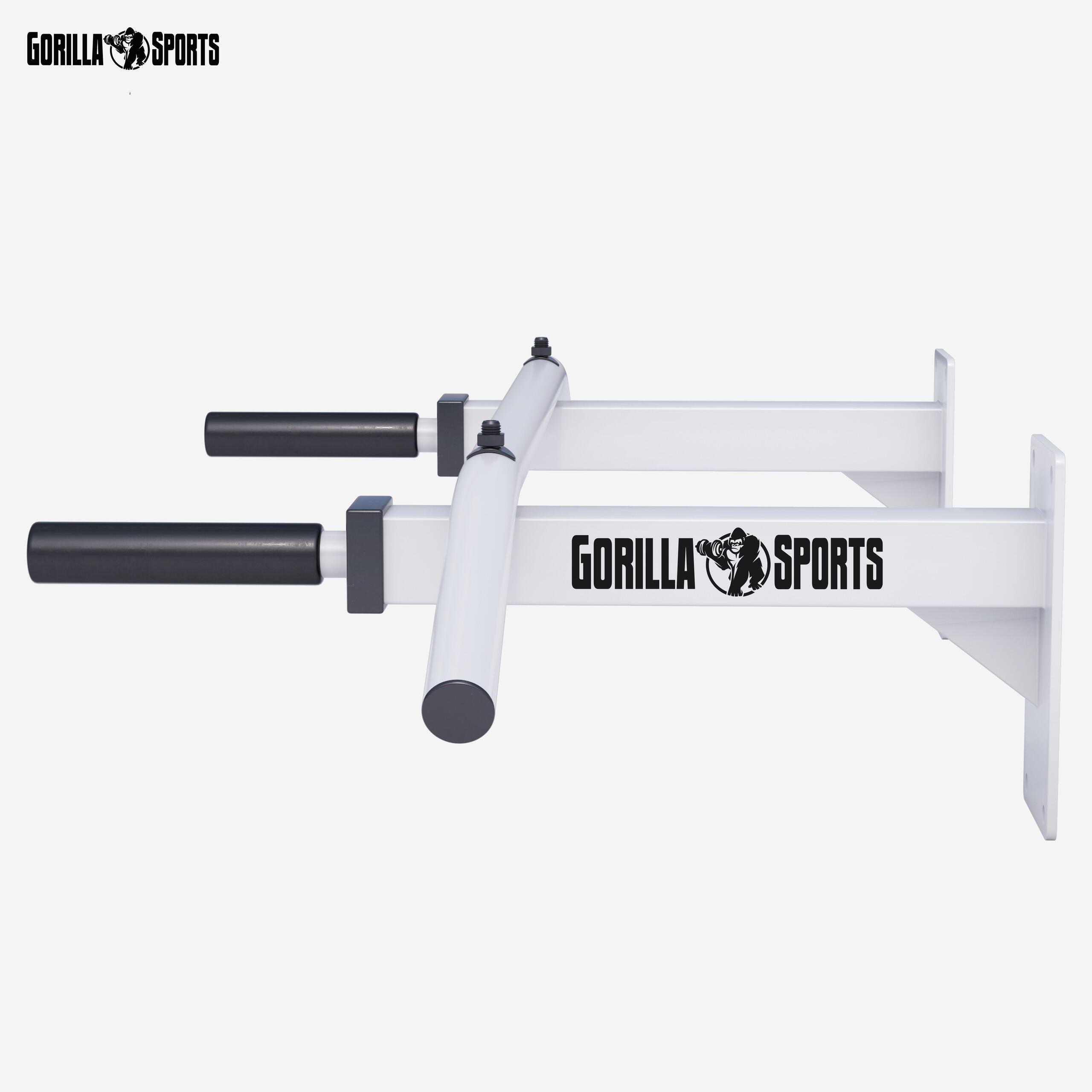Optrekstang met resistance band - Pull up bar met weerstandsband - Wit - Rood 3/7