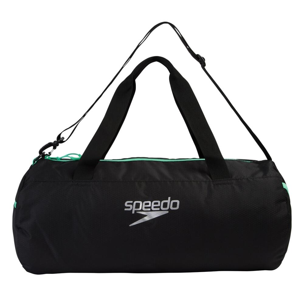 Bolsa de lona Speedo - Negro/Verde brillante 1/5