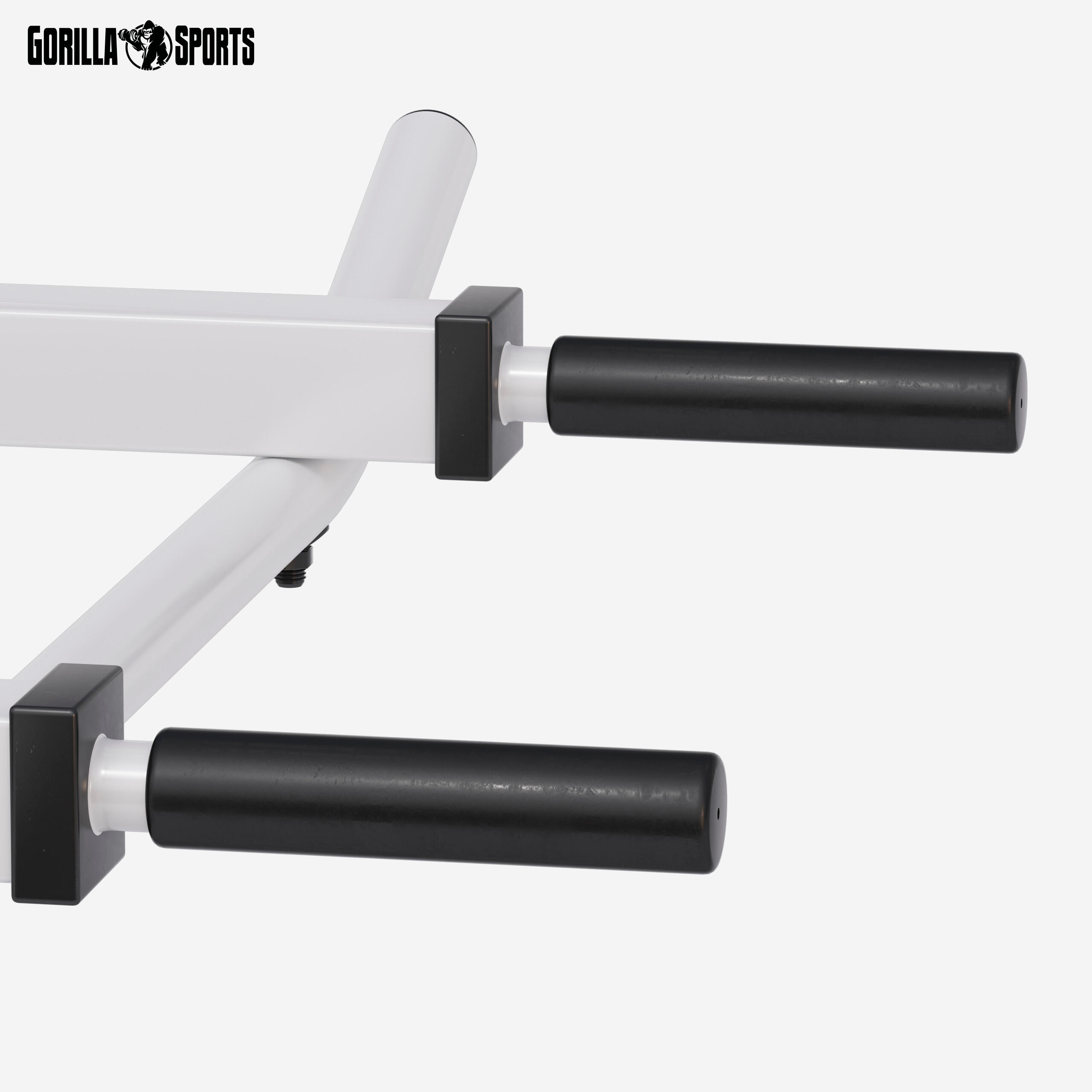 Optrekstang met resistance band - Pull up bar met weerstandsband - Wit - Rood 4/7