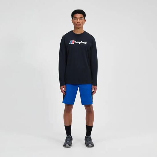 T-shirt manches longues à grand logo Berghaus