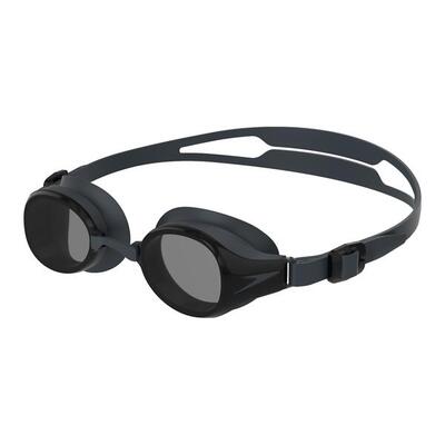 Speedo hydropure optische bril op sterkte - zwart / rook - maat 4.5