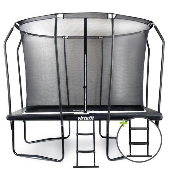 Trampoline Premium avec Filet de Sécurité - Rectangulaire - 213 x 305 cm
