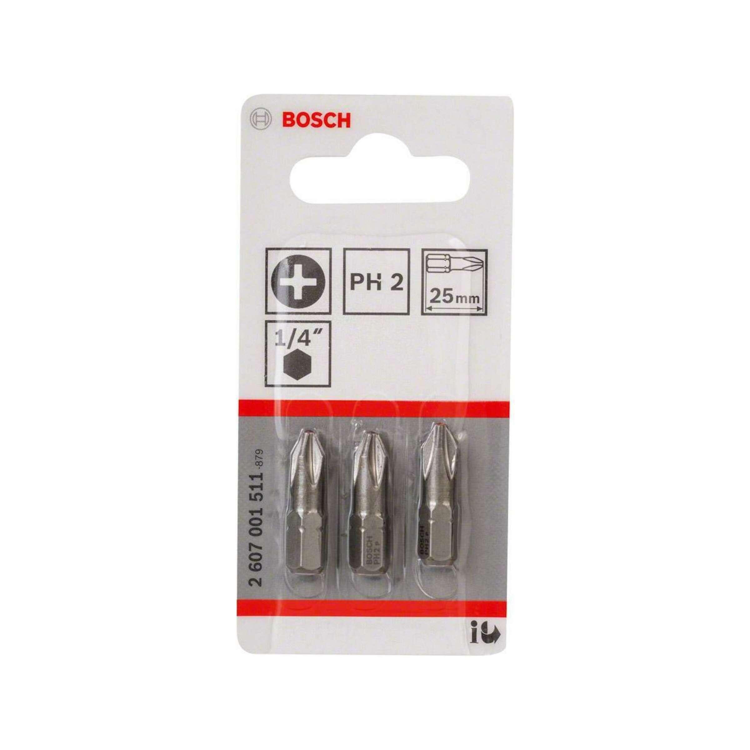 BOSCH PROF SCUS -BIT KRUISKOP PH2 (3 2/2