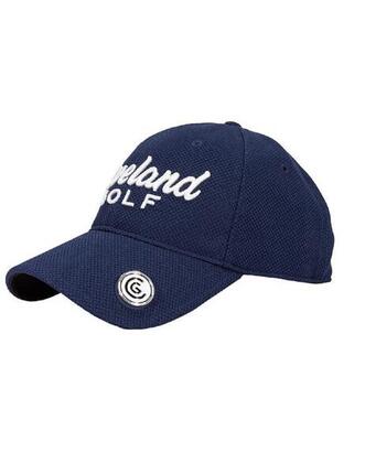 Marqueur de balle Cleveland One Touch, casquette de golf pour homme, blanc