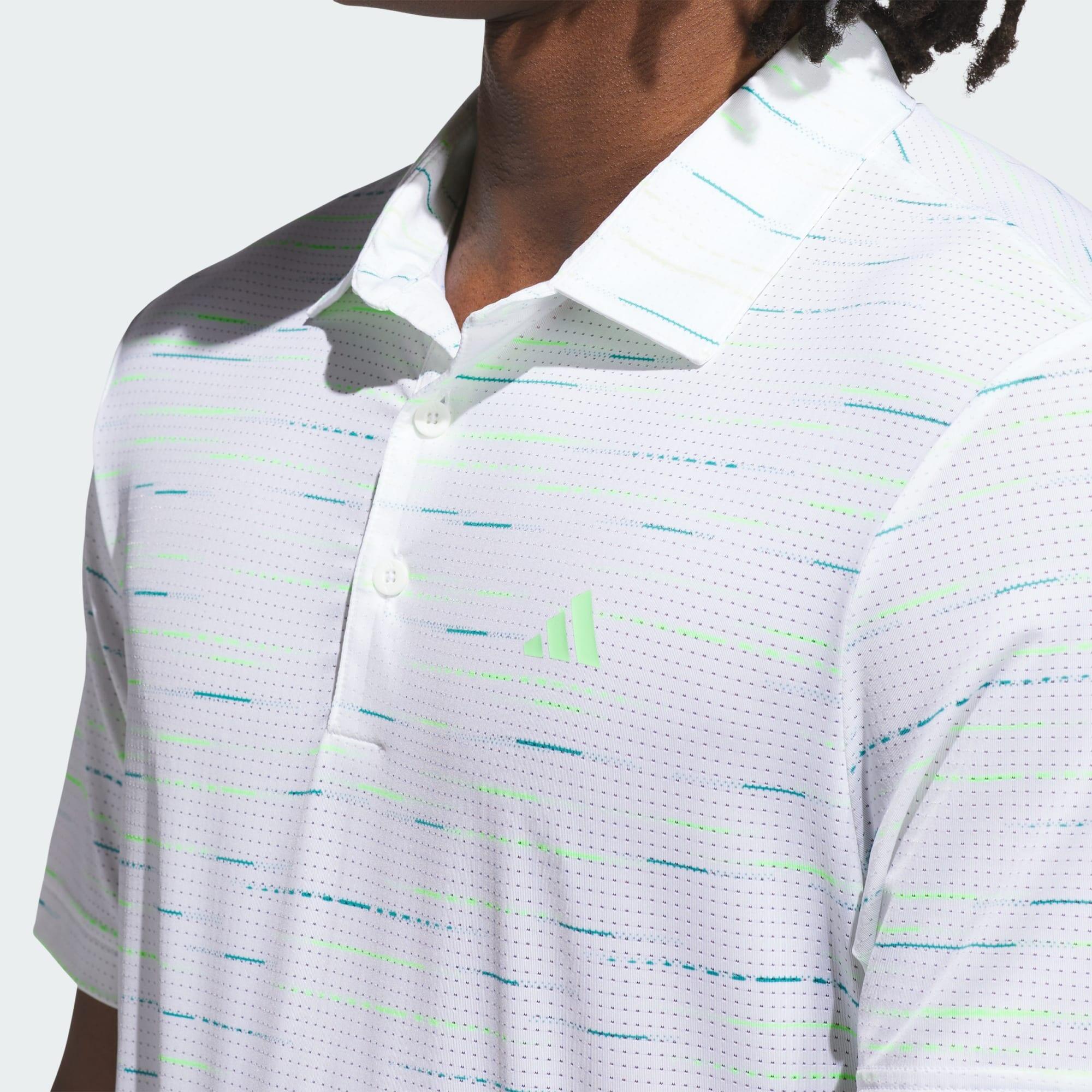 Ultimate365 Mesh Glimmer Print Polo Shirt 4/7