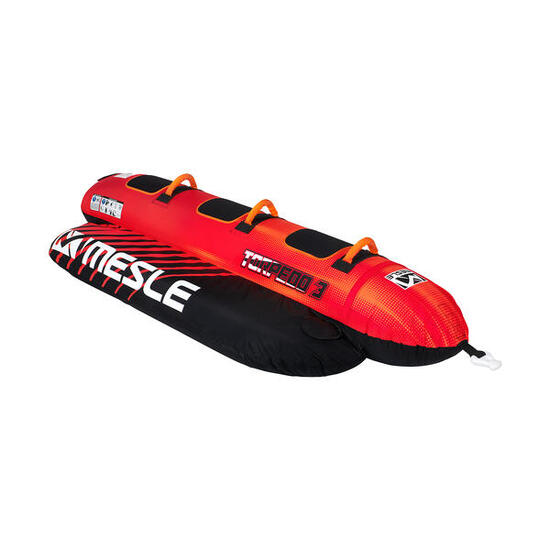 Bouée Tractée Banane Torpedo 2 - 4 Places Gonflable Bateau & Jet Ski rouge