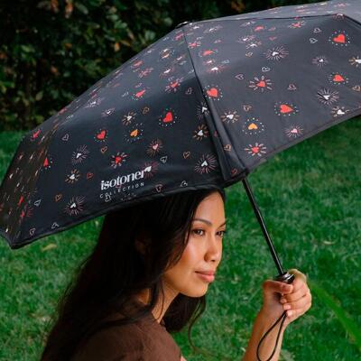 Paraplu x-tra solide alpha feuille kaki - 23 cm