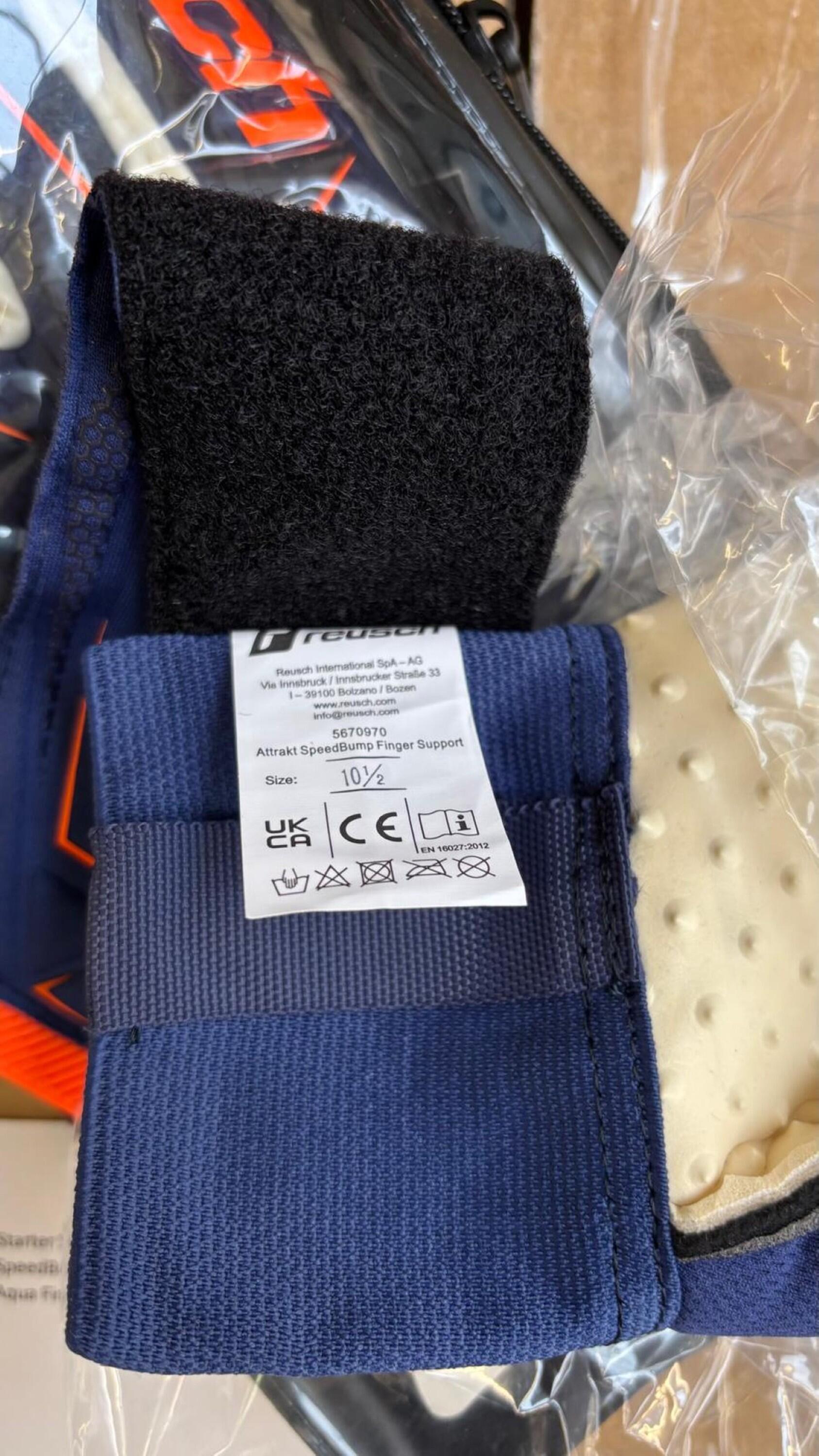 Gants de gardien de but Attrakt SpeedBump Finger Support 5/5