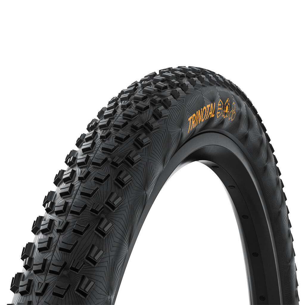 Soft bike tire Continental Trinotal Race Rapid Tlr