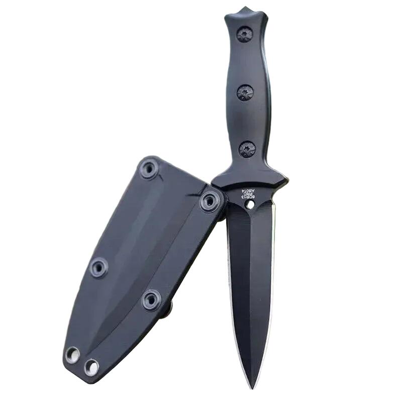 Camping Fixed Blade Knife Black