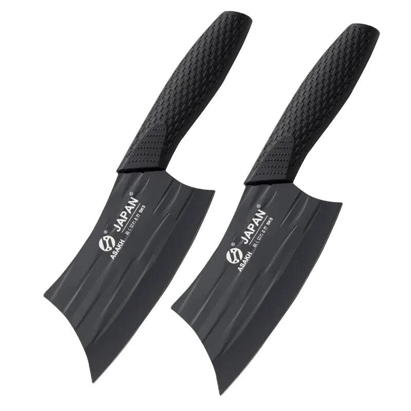 2-Piece Kitchen Knife Set Black