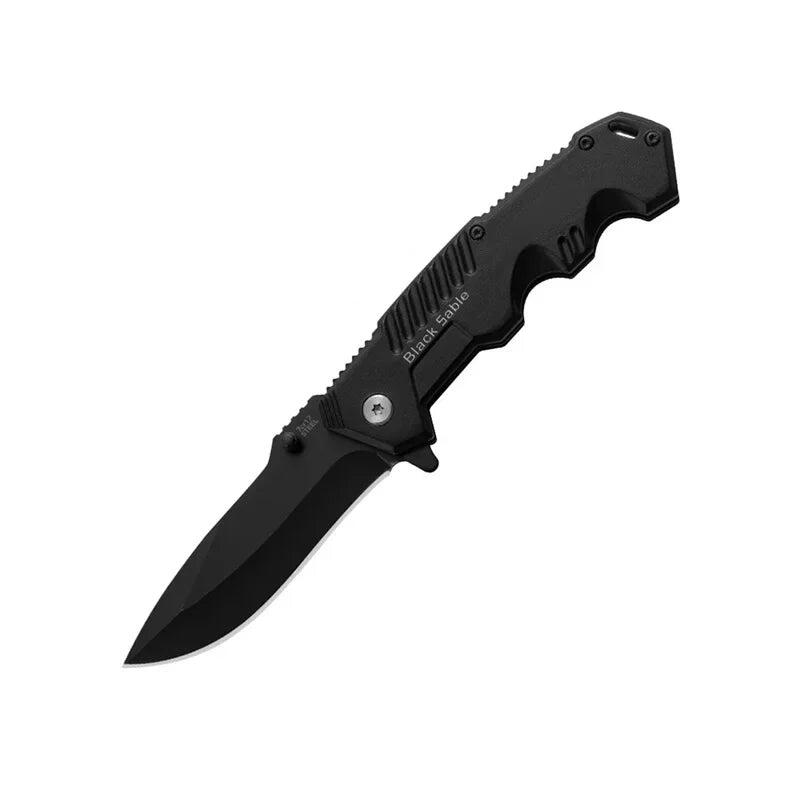 High-Hardness Folding Knife Black