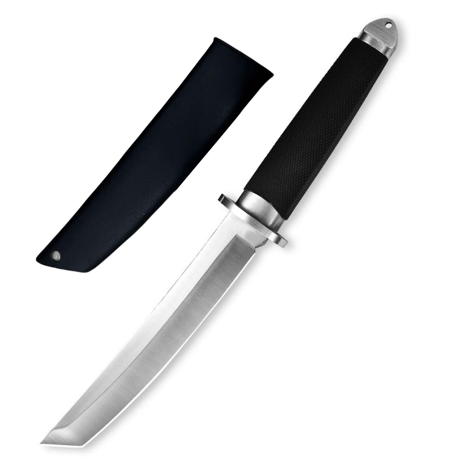 Samurai-Style Kitchen Knife Black