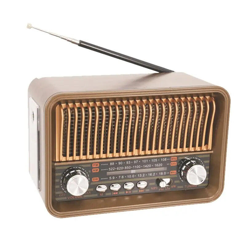 Portable Multi-Band Radio Brown