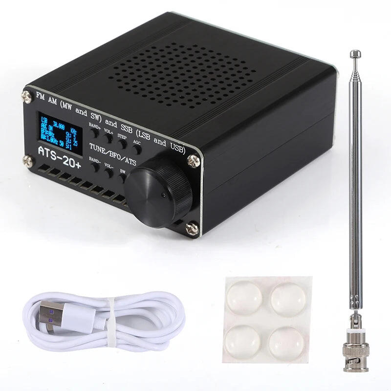 NNEOBA Radio Receiver OLED Display Black