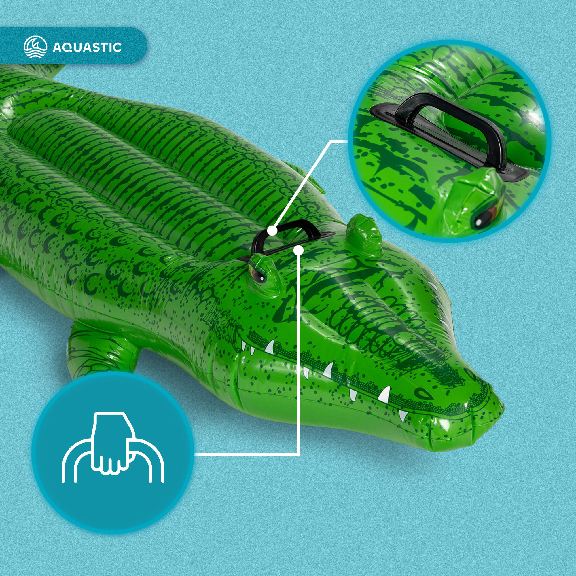 AQUASTIC zwemmatras 5/7