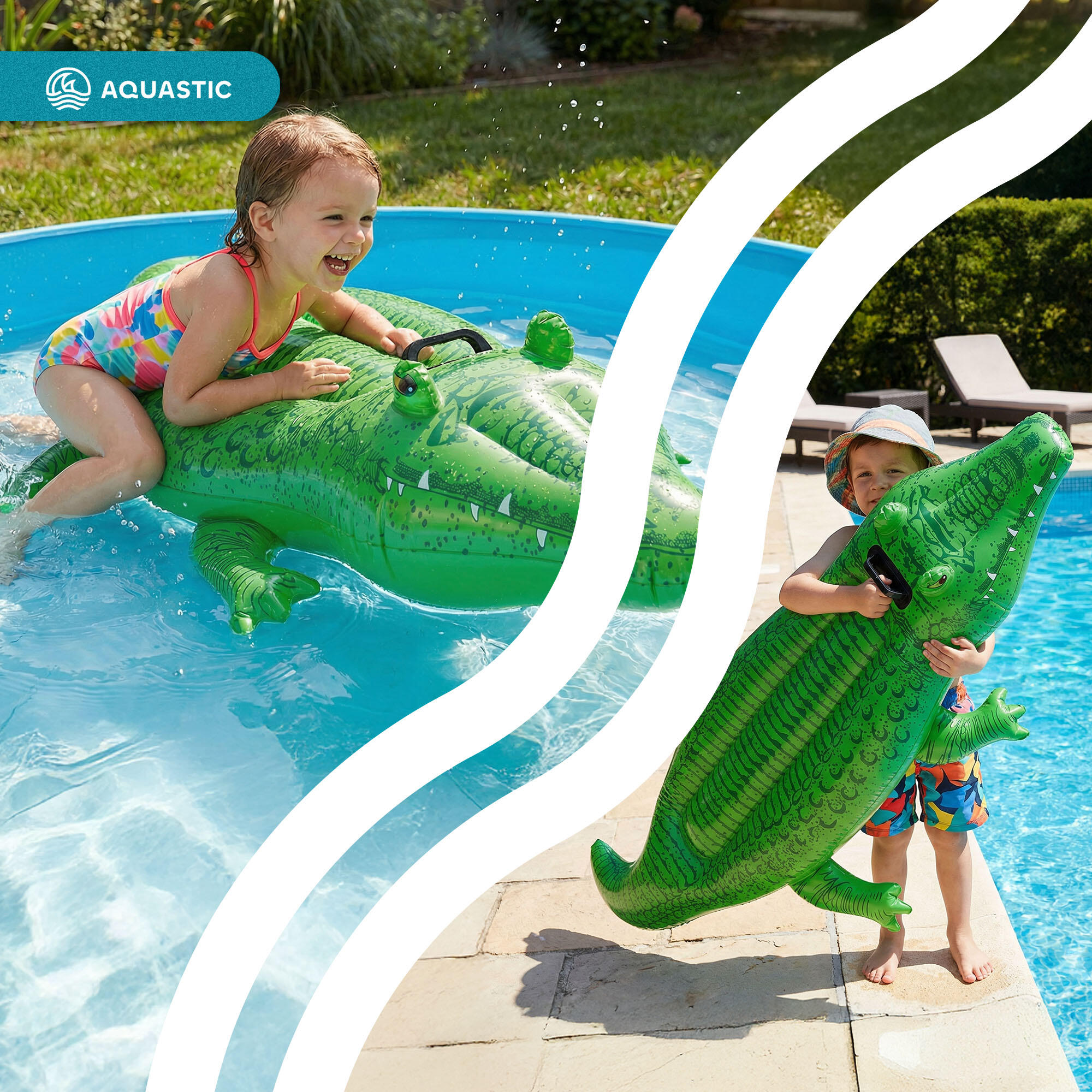 AQUASTIC zwemmatras 7/7