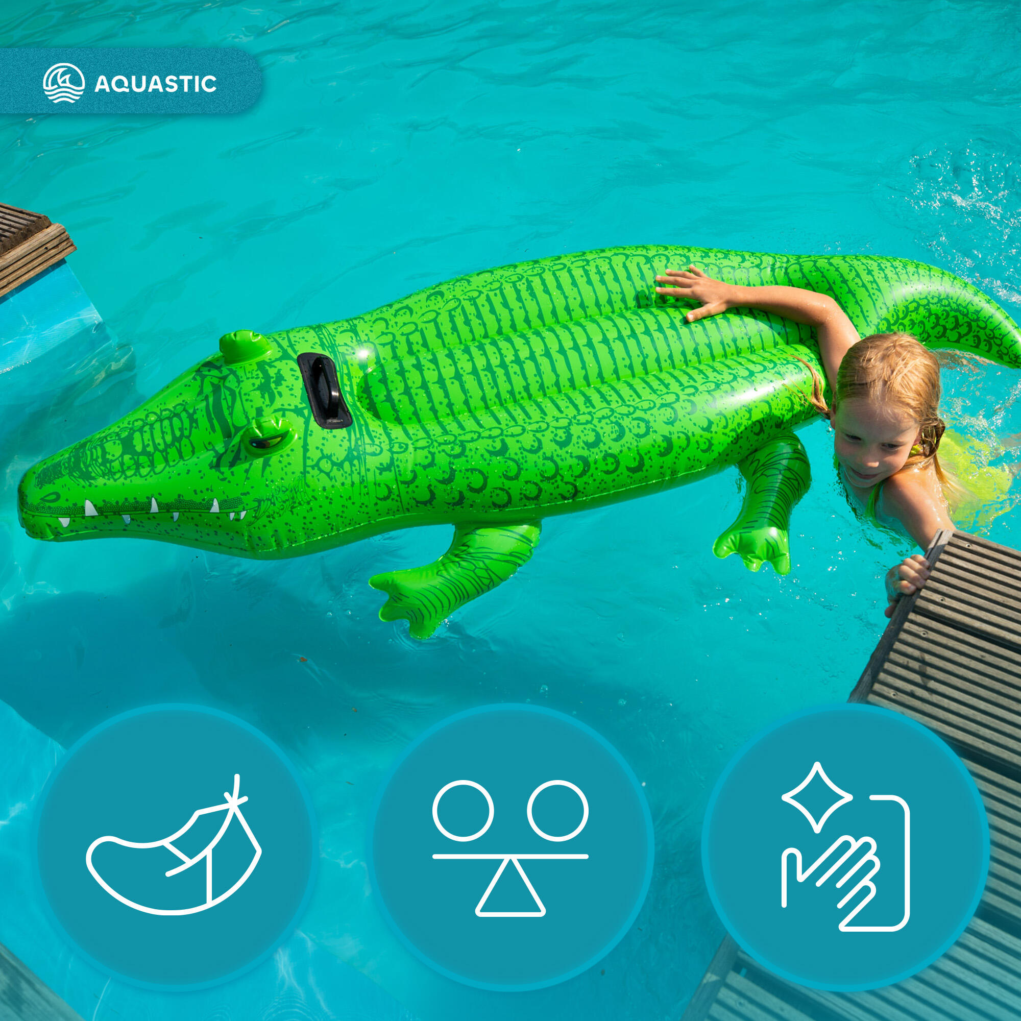 AQUASTIC zwemmatras 6/7