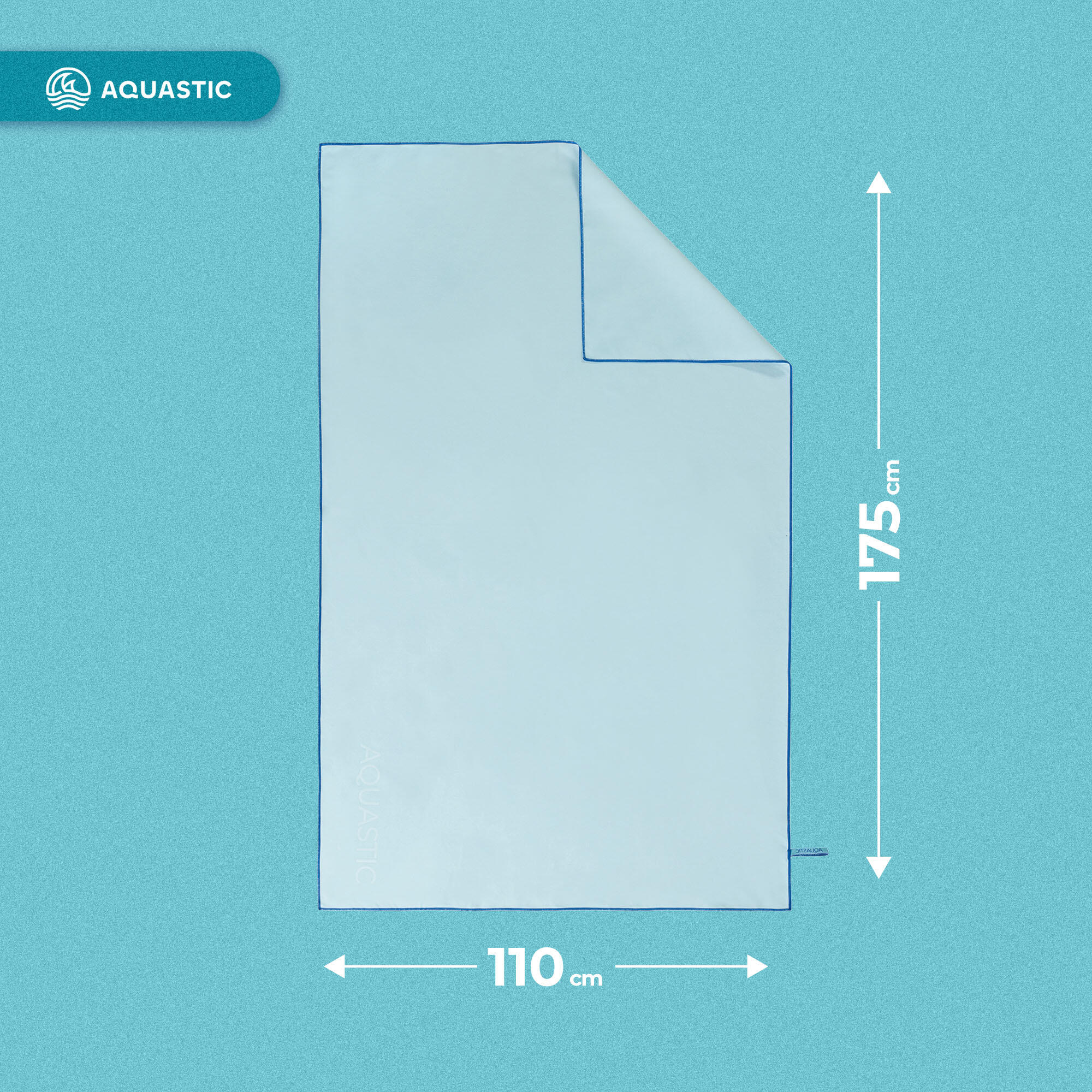 Serviette à séchage rapide AQUASTIC Havelu 2/7