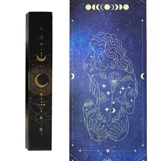 Mata do jogi zamszowa Fit.me Woman Moon 4 mm